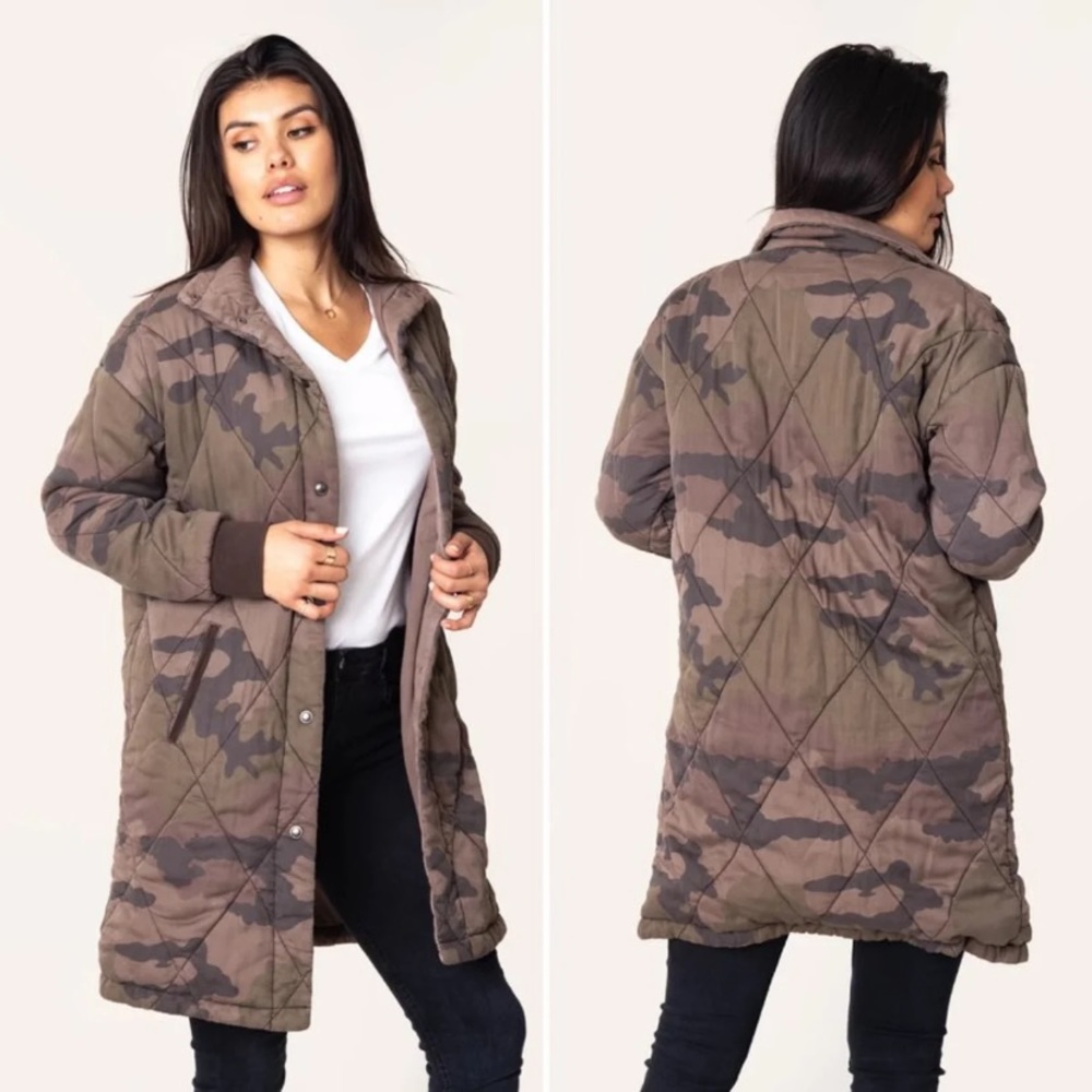 NWT Anthropologie Marrakech Quilted-Parka Coat - Picture 3 of 12